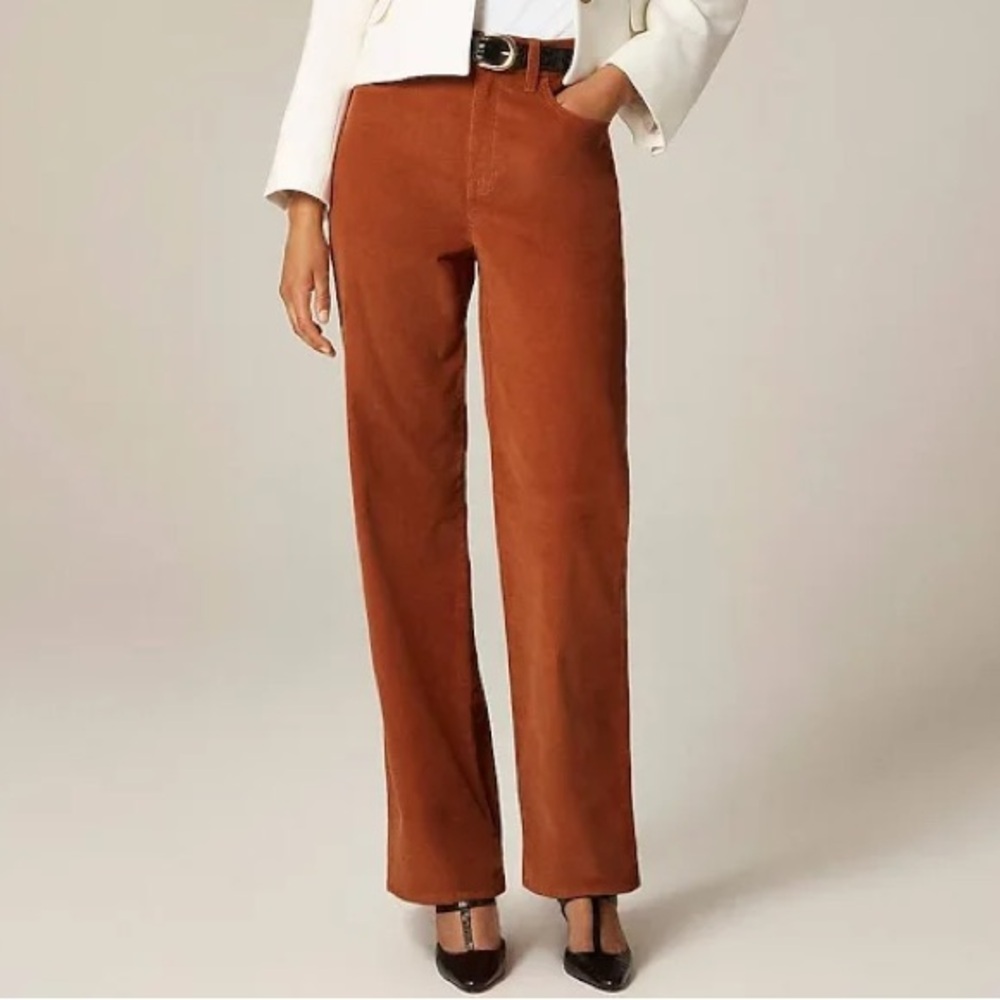 J Crew Matchstick Corduroy Pants Size 30R